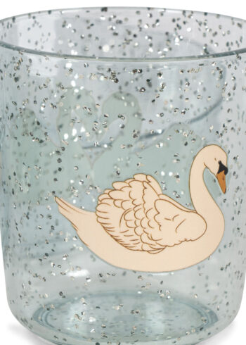 Konges Slojd Sparkly Dinner Set Swan Blue 7 Konges Slojd Sparkly Dinner Set Swan Blue