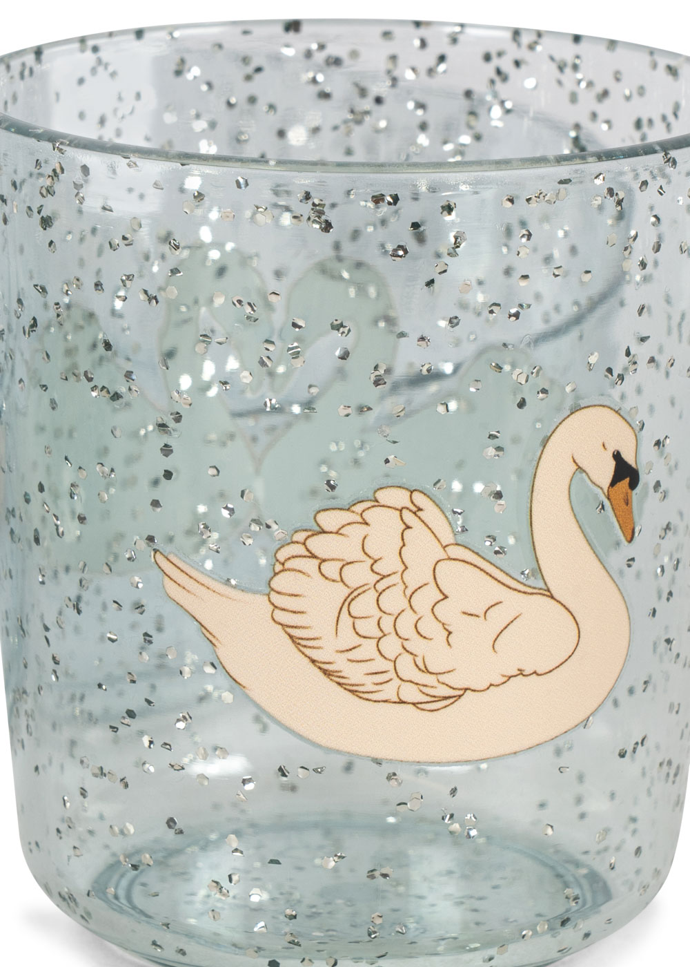 Konges Slojd Sparkly Dinner Set Swan Blue 3 Konges Slojd Sparkly Dinner Set Swan Blue