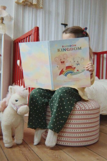 Konges Slojd Starlight Unicorn Off White