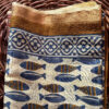 Large French Market Scarf - Sarong Fish