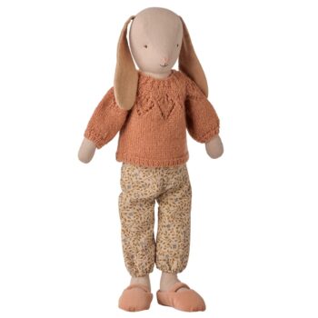 Maileg Bunny Size 3 Classic Pants & Knitted Sweater