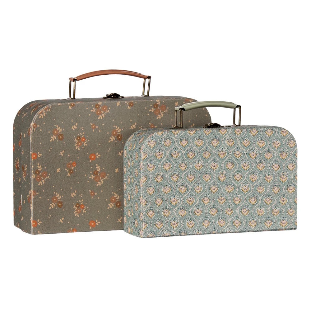 Maileg Suitcase Set 2pcs Michette (Preorder Late Sept) 1 Maileg Suitcase Set 2pcs Michette