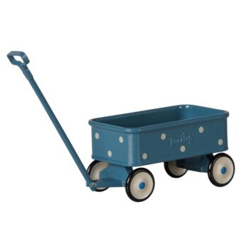 Maileg Wagon Mouse Blue
