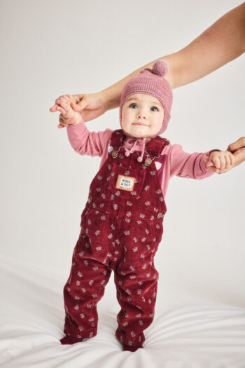 Misha & Puff Baby Corduroy Carpenter Overall Cambridge Mariposa