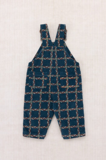 Misha & Puff Baby Corduroy Carpenter Overall Marine Blue Portico