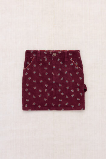 Misha & Puff Baby Corduroy Carpenter Skirt Cambridge