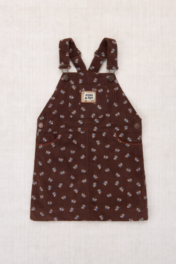 Misha & Puff Corduroy Jumper Dress Dark Roast Mariposa