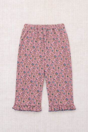 Misha & Puff Ruffle Pedal Pushers Antique Rose Millefleurs