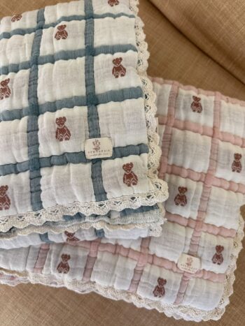 New Grain Blanket Teddy Bluebelle