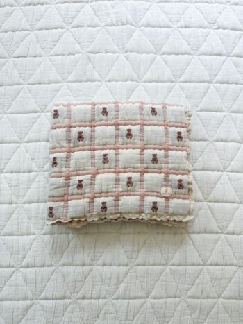New Grain Blanket Teddy Petal