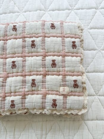 New Grain Blanket Teddy Petal