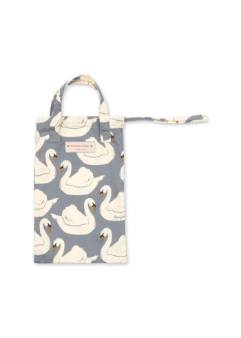Padded doll bedding Swan