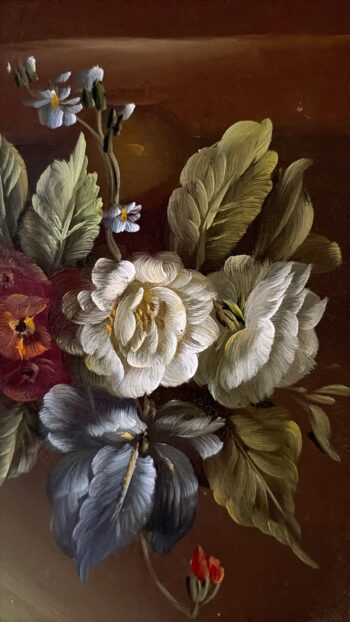 Pair of Petite French Still Life Paintings in Ornate Gilt Frames