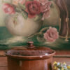 Vintage French Country Terrine Pot with Lid