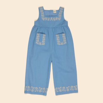 Apolina Bella Dungaree Blue Book