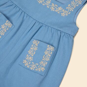 APOLINA BELLA DUNGAREE - BOOK BLUE