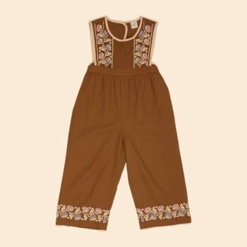 APOLINA BIBI OVERALL - CHOCOLATE