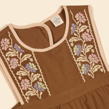 APOLINA BIBI OVERALL - CHOCOLATE