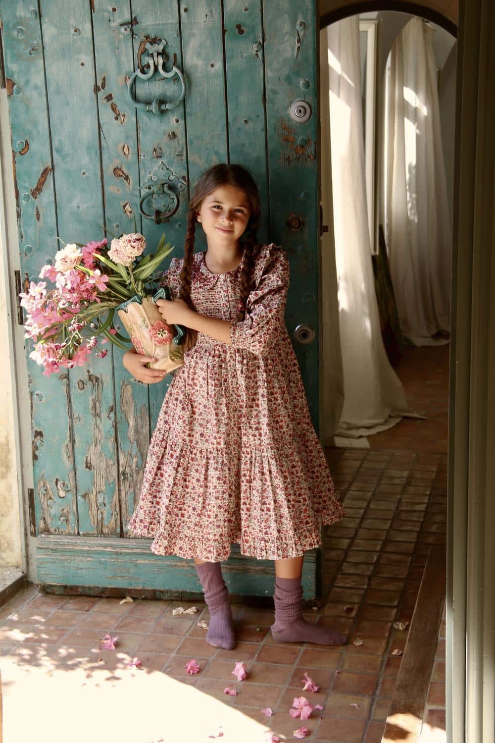 Bonjour Diary Maxi Dress Floral Meadow 7 Bonjour Diary Maxi Dress Floral Meadow (2)