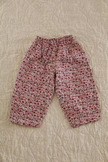 Bonjour Diary Quilted Pants Floral Meadow (2)