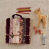 Bonjour Diary Quilted Patchwork Satchel