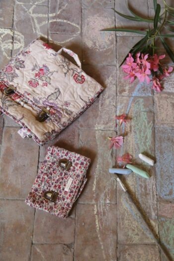 Alternative view of Bonjour Diary Quilted Pouch Floral Meadow