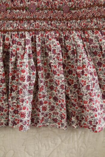 Bonjour Diary Smocked Blouse Floral Meadow - Image 4