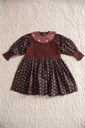 Bonjour Diary Smocked Dress Little Bouquet (1)