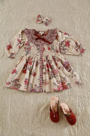 Bonjour Diary Tunic and Bow Barrette Vence