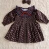Bonjour Diary Tunic with Small Bouquet & Bow Barrette (1)