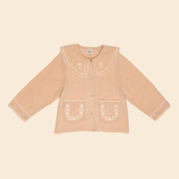 Apolina Clara Silk Blouse Dried Rose