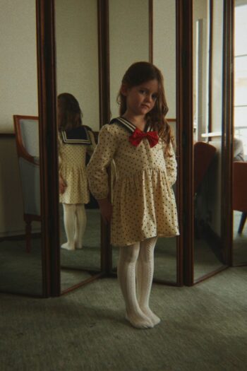 Konges Slojd Cali Dress Dot Desert (preorder for mid sept) 13 Konges Cali Dress - Little French Heart