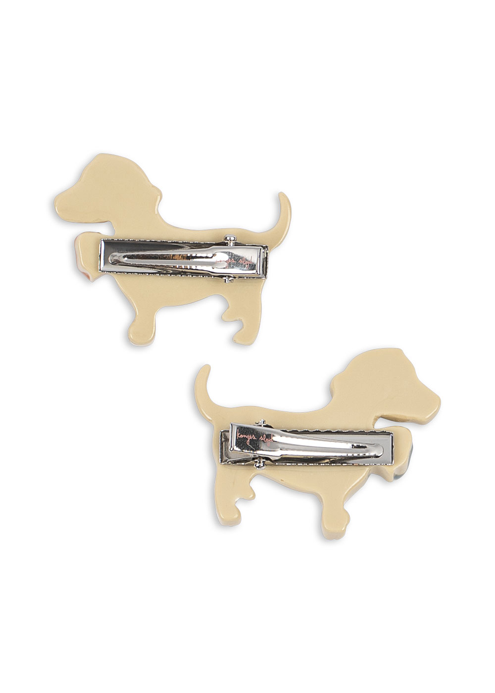 Konges Slojd 2 Pack Puppy Hair Clips Creme Brulee 4 Konges Slojd 2 Pack Puppy Hair Clips