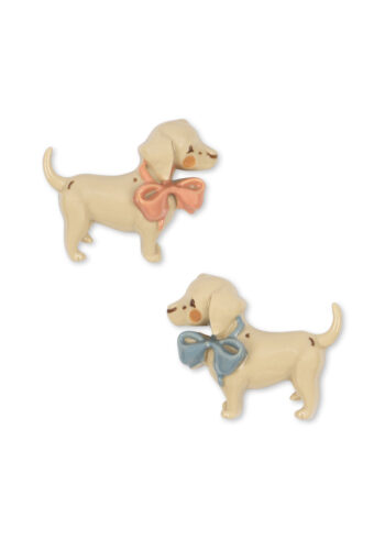 Konges Slojd 2 Pack Puppy Hair Clips Creme Brulee 5 Konges Slojd 2 Pack Puppy Hair Clips