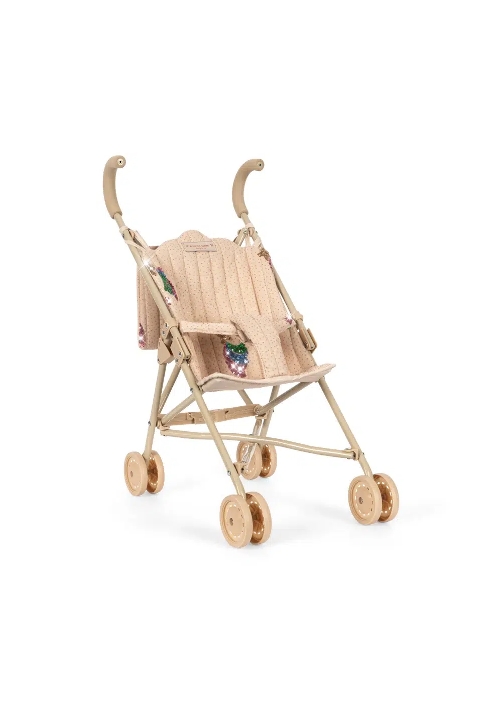 Konges Slojd Tulle Doll Stroller Rainbow Star 1 Konges Slojd Tulle Doll Stroller Rainbow Star