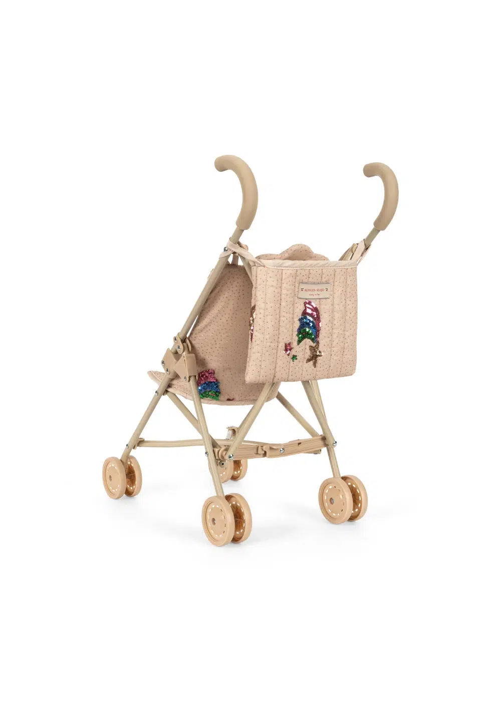 Konges Slojd Tulle Doll Stroller Rainbow Star 2 Konges Slojd Tulle Doll Stroller Rainbow Star