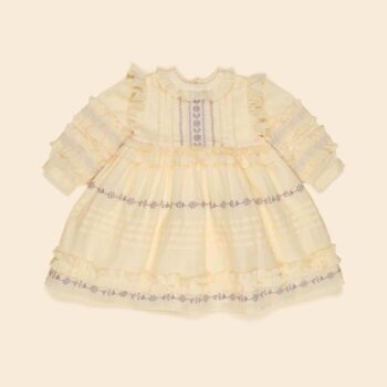Apolina Marella Dress Soft Organdie Cream
