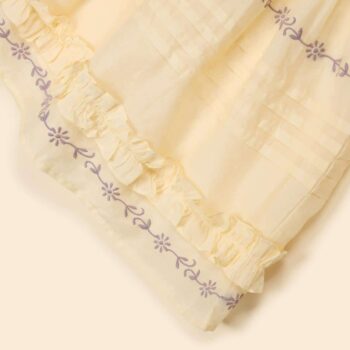 Apolina Marella Dress Soft Organdie Cream