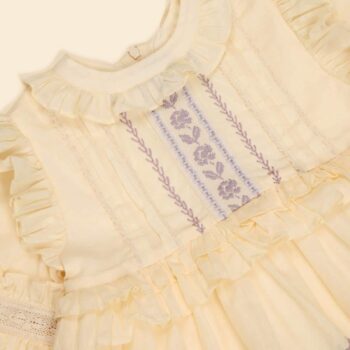 Apolina Marella Dress Soft Organdie Cream