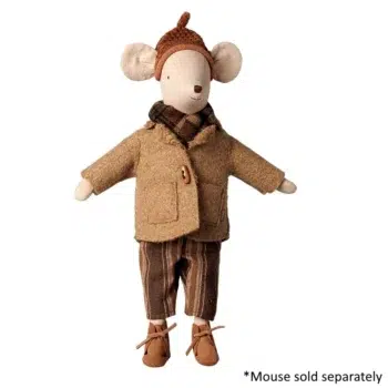 Maileg Jacket & Scarf Medium Mouse at Little French Heart