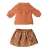 Maileg Skirt & Knitted Sweater Medium Mouse