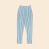 APOLINA SANDY SLIM JERSEY PANT - NORDIC FLORAL JACQUARD