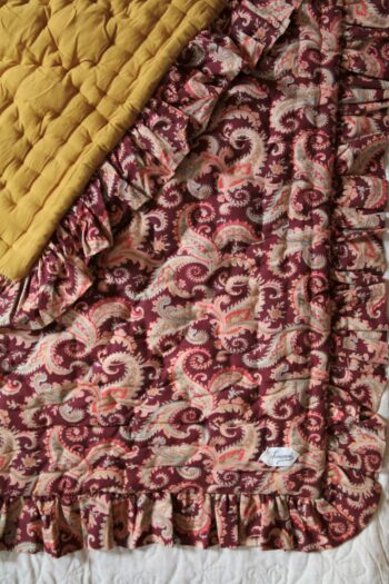 Suranne Diary Quilt in Cashmere Burgundy