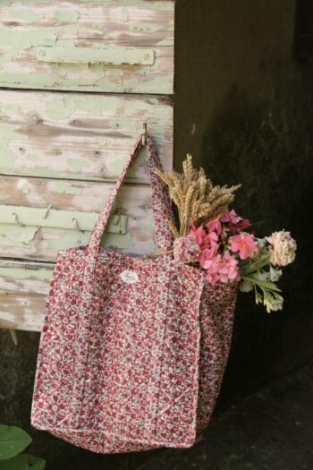 Suranne Diary Small Market Bag Flower Fields