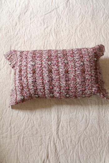 Suranne Diary Smocked Cushion Cover Flowers Field