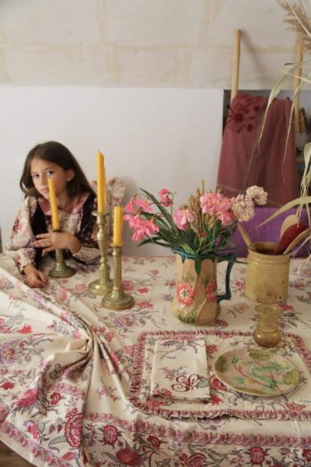 Suranne Diary Tablecloth Vence