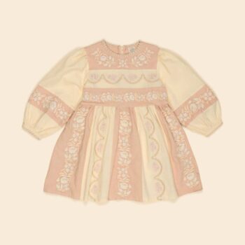 Apolina Wilma Dress Dried Rose Cream