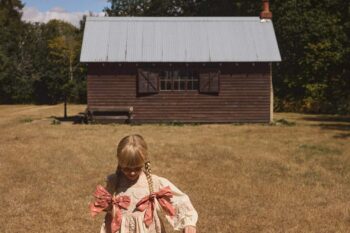 Apolina Wilma Dress Dried Rose Cream