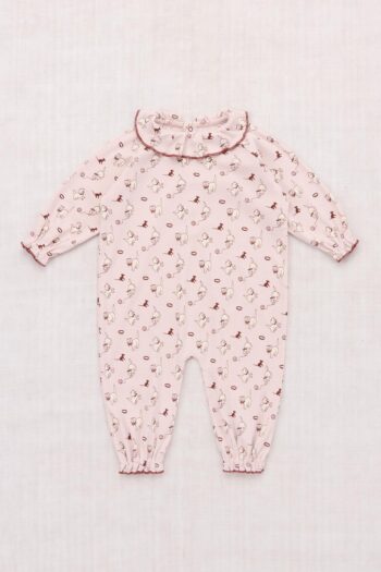Misha & Puff Baby Pierott Onesie Candyfloss Cat & Mouse