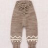 Misha & Puff Zig Zag Snowy Day Legging Brut